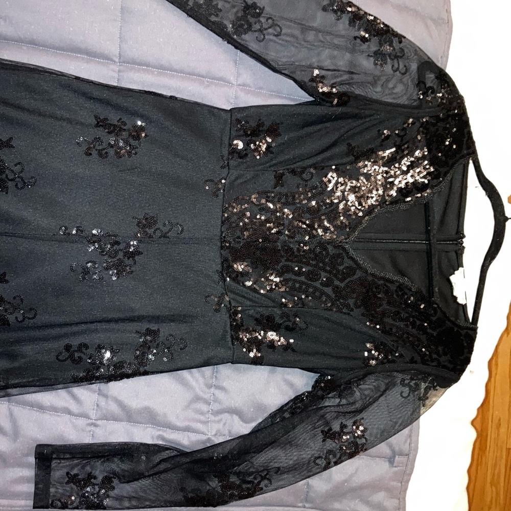 Sequined jumpsuit'